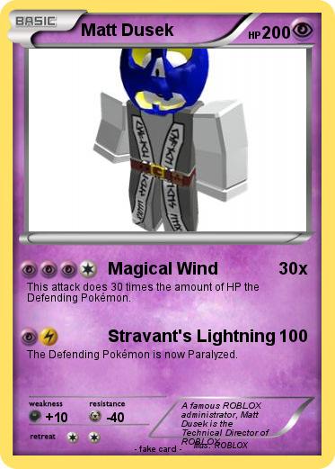 Pokemon Matt Dusek