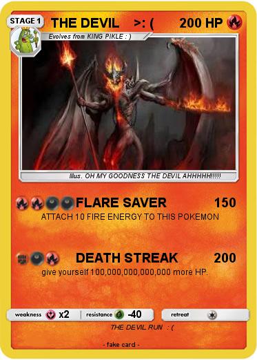 Pokemon THE DEVIL    >: (