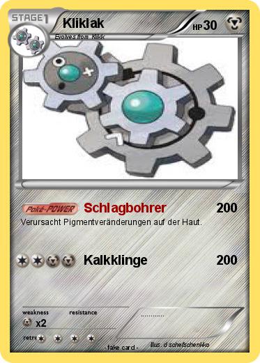Pokemon Kliklak