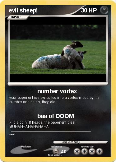 Pokemon evil sheep!
