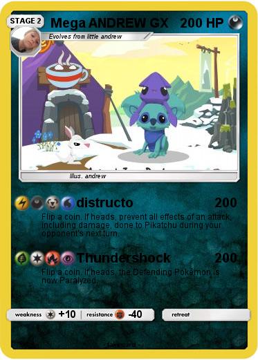 Pokemon Mega ANDREW GX