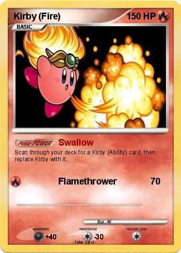 Pokemon Kirby (Fire)
