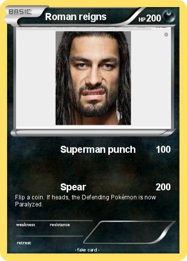 Pokemon Roman reigns