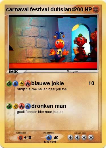 Pokemon carnaval festival duitsland