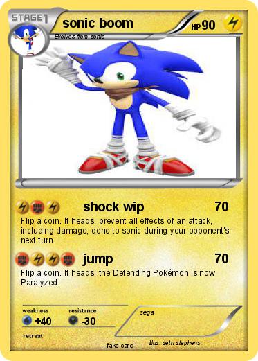 Pokemon sonic boom