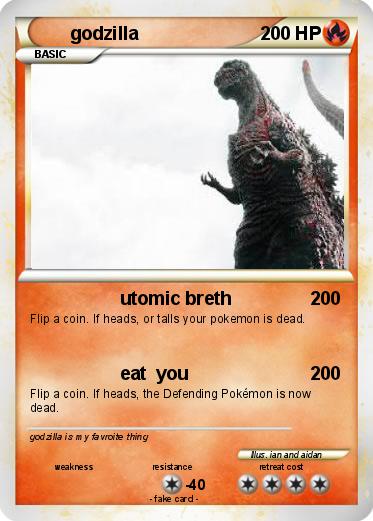 Pokemon godzilla