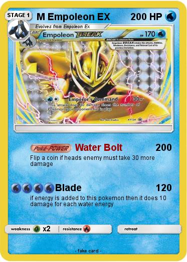 Pokemon M Empoleon EX