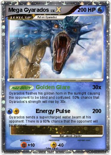 Pokemon Mega Gyarados
