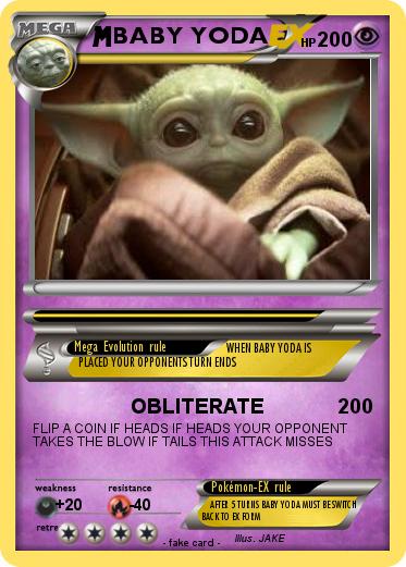 Pokemon BABY YODA