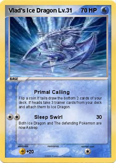 Pokemon Vlad's Ice Dragon Lv.31