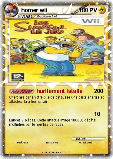 Pokemon homer wii