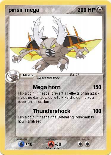 Pokemon pinsir mega
