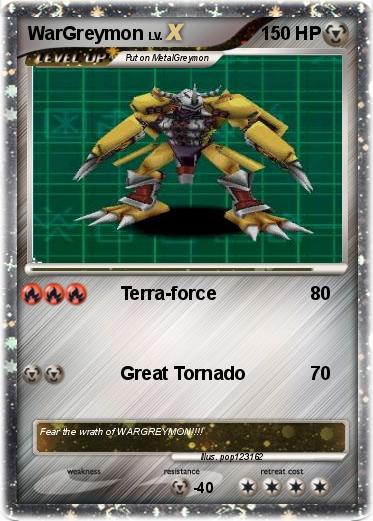 Pokemon WarGreymon