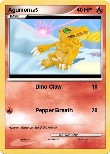 Pokemon Agumon