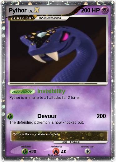 Pokemon Pythor