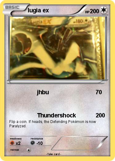 Pokemon lugia ex