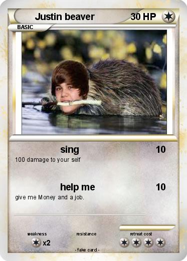 Pokemon Justin beaver