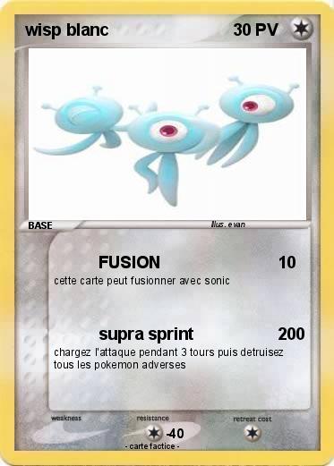 Pokemon wisp blanc