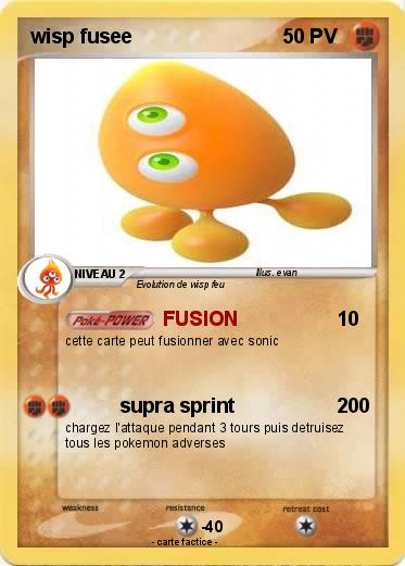 Pokemon wisp fusee