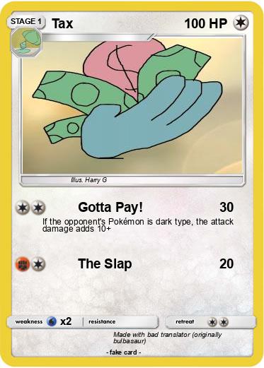 Pokemon Tax
