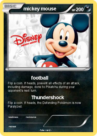 Pokemon mickey mouse