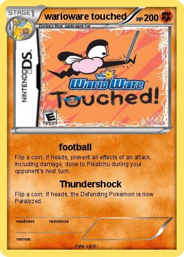 Pokemon warioware touched