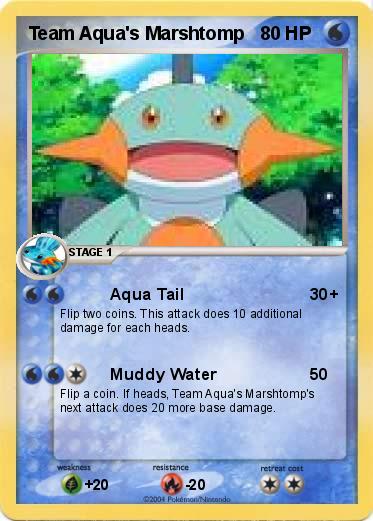Pokemon Team Aqua's Marshtomp