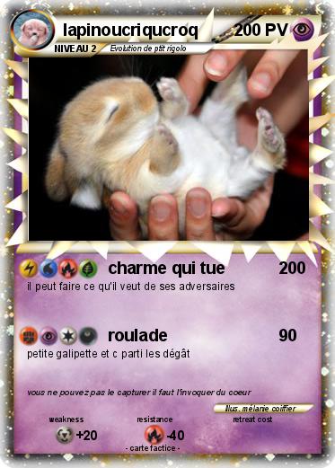 Pokemon lapinoucriqucroq