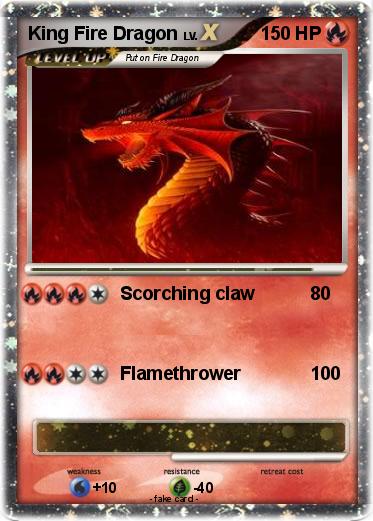Pokemon King Fire Dragon