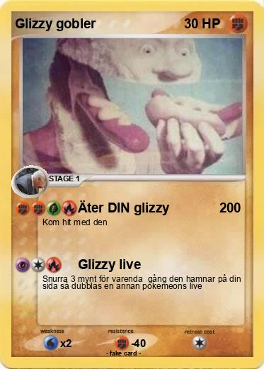 Pokemon Glizzy gobler