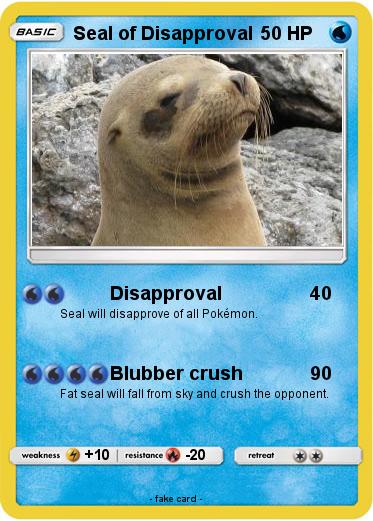 Pokemon Seal of Disapproval