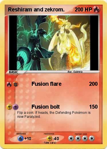 Pokemon Reshiram and zekrom.