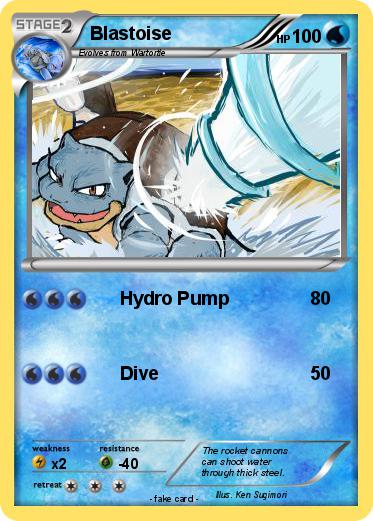 Pokemon Blastoise