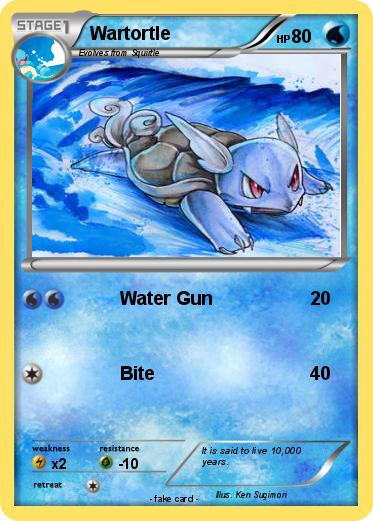 Pokemon Wartortle