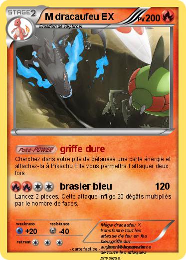 Pokemon M dracaufeu EX