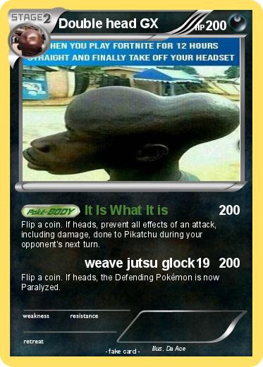 Pokemon Double head GX