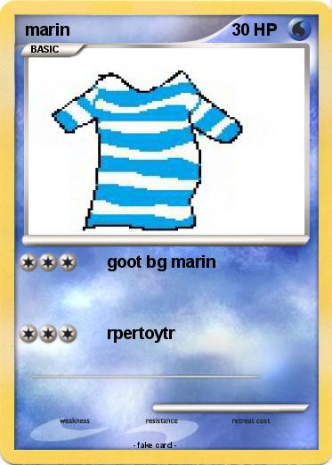 Pokemon marin