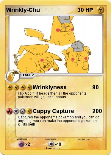 Pokemon Wrinkly-Chu