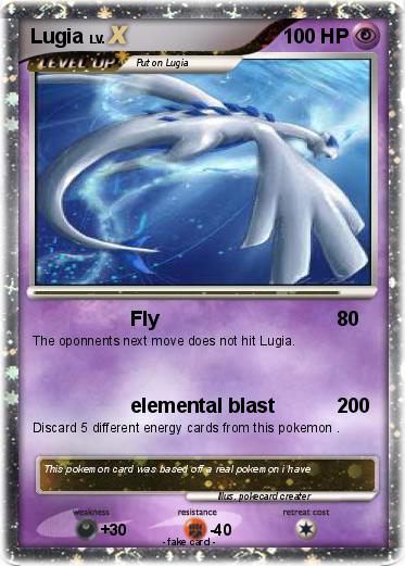 Pokemon Lugia