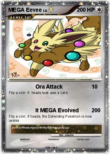 Pokemon MEGA Eevee