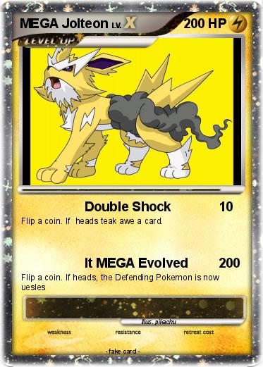 Pokemon MEGA Jolteon