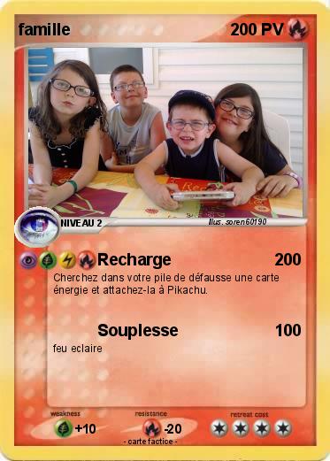 Pokemon famille