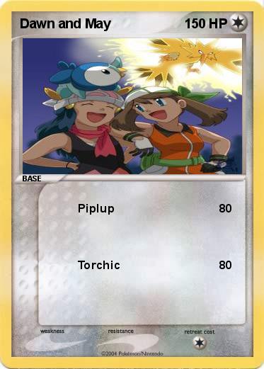Pokemon Dawn and May