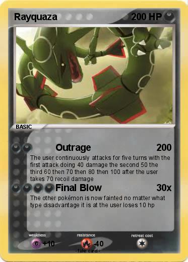 Pokemon Rayquaza