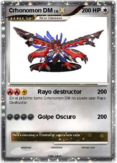 Pokemon Crhonomon DM