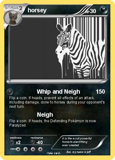 Pokemon horsey