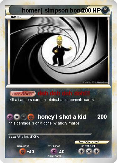 Pokemon homer j simpson bond