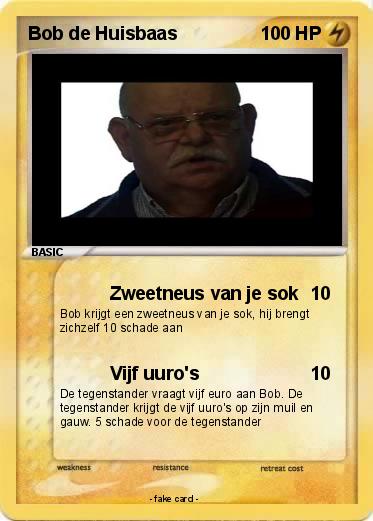 Pokemon Bob de Huisbaas