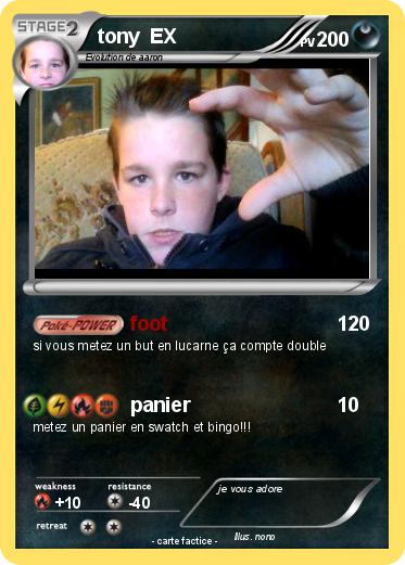 Pokemon tony  EX