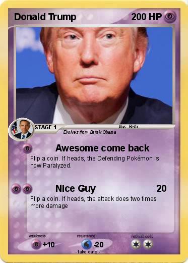 Pokemon Donald Trump